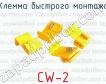 Клемма быстрого монтажа CW-2 фото