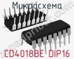 Микросхема CD4018BE DIP16 фото