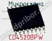 Микросхема CD4520BPW фото