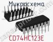 Микросхема CD74HC123E фото