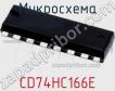 Микросхема CD74HC166E фото