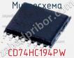 Микросхема CD74HC194PW фото