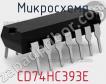 Микросхема CD74HC393E фото