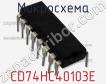 Микросхема CD74HC40103E фото