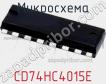 Микросхема CD74HC4015E фото