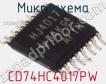 Микросхема CD74HC4017PW фото