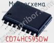 Микросхема CD74HC595DW фото