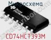 Микросхема CD74HCT393M фото