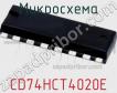 Микросхема CD74HCT4020E фото