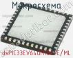 Микросхема dsPIC33EV64GM104-E/ML фото