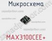 Микросхема MAX3100CEE+ фото