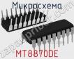 Микросхема MT8870DE фото