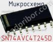 Микросхема SN74AVC4T245D фото