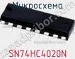 Микросхема SN74HC4020N фото