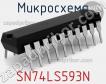 Микросхема SN74LS593N фото