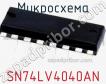 Микросхема SN74LV4040AN фото