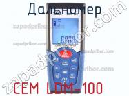 Cem ldm-100 дальномер фото 2