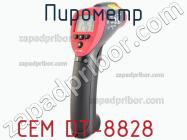 Cem dt-8828 пирометр фото 2