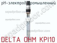 Delta ohm kpi10 ph-электрод промышленный фото 1