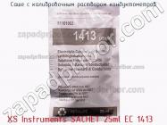 Xs instruments sachet 25ml ec 1413 саше с калибровочным раствором кондуктометров фото 2