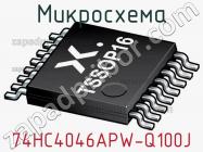 Микросхема 74HC4046APW-Q100J фото 2