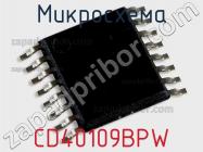 Микросхема CD40109BPW фото 1