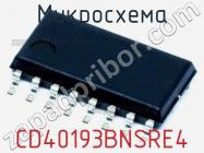 Микросхема CD40193BNSRE4 фото 1