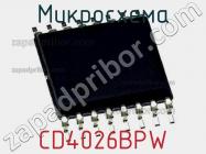 Микросхема CD4026BPW фото 1