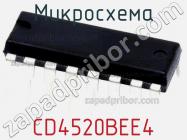 Микросхема CD4520BEE4 фото 1