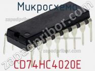 Микросхема CD74HC4020E фото 3