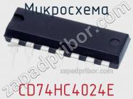 Микросхема CD74HC4024E фото 2