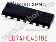 Микросхема CD74HC4518E фото 1