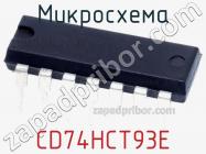 Микросхема CD74HCT93E фото 2