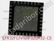 Микросхема EFR32FG1V131F32GM32-C0 фото 1