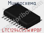 Микросхема LTC1294CCSW#PBF фото 1