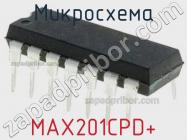 Микросхема MAX201CPD+ фото 1