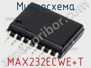 Микросхема MAX232ECWE+T фото 1