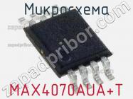 Микросхема MAX4070AUA+T фото 1