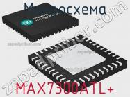 Микросхема MAX7300ATL+ фото 2