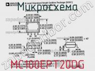 Микросхема MC100EPT20DG фото 2