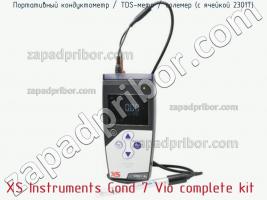 Xs instruments cond 7 vio complete kit портативный кондуктометр / tds-метр / солемер (с ячейкой 2301t) фото 1