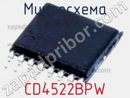 Микросхема CD4522BPW фото 1