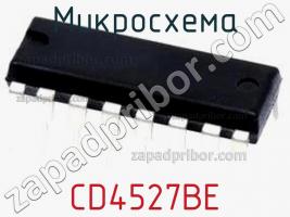 Микросхема CD4527BE фото 1