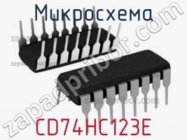 Микросхема CD74HC123E фото 1