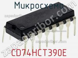 Микросхема CD74HCT390E фото 2