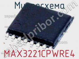 Микросхема MAX3221CPWRE4 фото 1