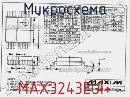 Микросхема MAX3243EUI+ фото 1