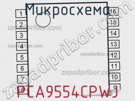 Микросхема PCA9554CPWJ фото 2