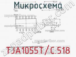 Микросхема TJA1055T/C.518 фото 2