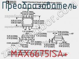 Преобразователь MAX6675ISA+ фото 2